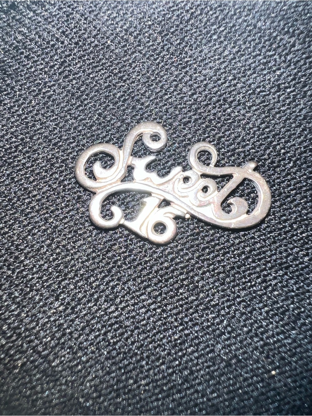 Sterling Silver Sweet Sixteen Charm